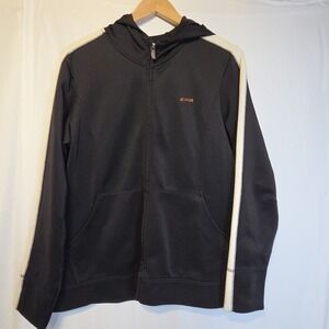 ZXS Sport Men's XL Full Zip Hoodie Black Athletic Jacket